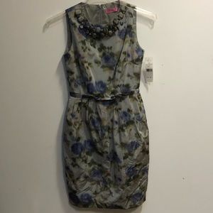Floral cocktail dress